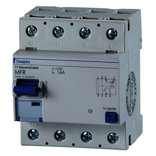 Dispositivos de protección diferencial modular MFR tipo A<br/>Dispositivos de protección diferencial modular MFR tipo A