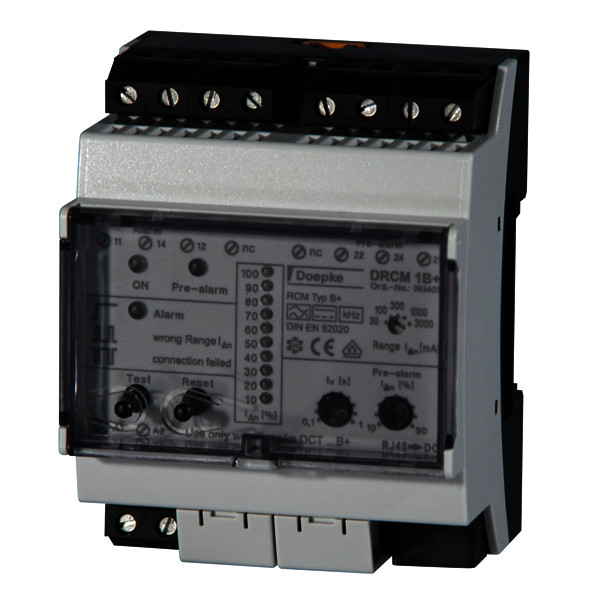 Monitores de corriente diferencial DRCM tipo B+<br/>Monitores de corriente diferencial DRCM tipo B+