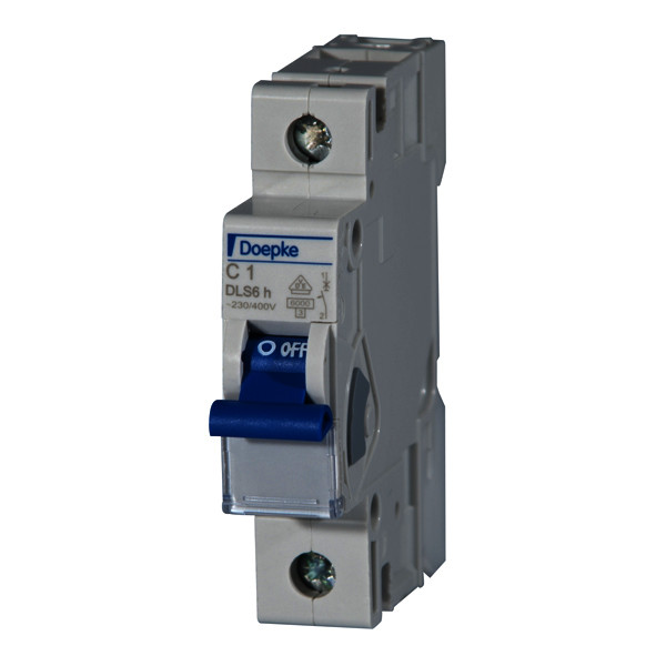 Miniature circuit-breakers DLS 6h, C characteristic, one pole<br/>Miniature circuit-breakers DLS 6h, C characteristic, one pole