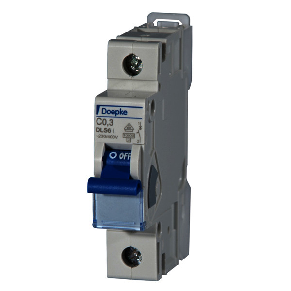 Miniature circuit-breakers DLS 6i, C characteristic, one-pole<br/>Miniature circuit-breakers DLS 6i, C characteristic, one-pole